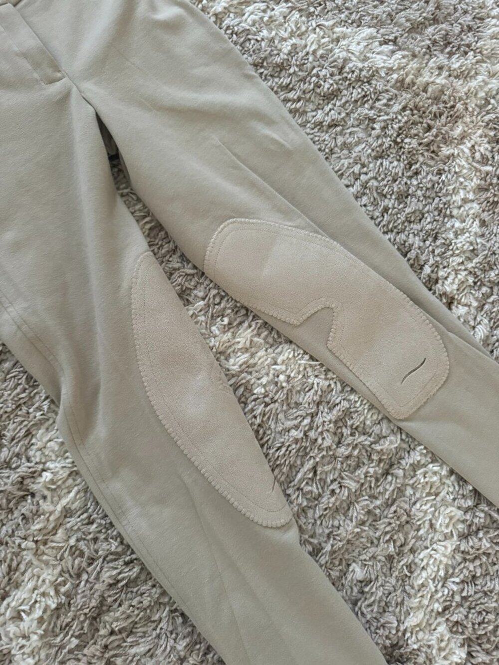TuffRider Front Zip Knee Patch Breeches New with Tags, Size 28R - Picture 4 of 5